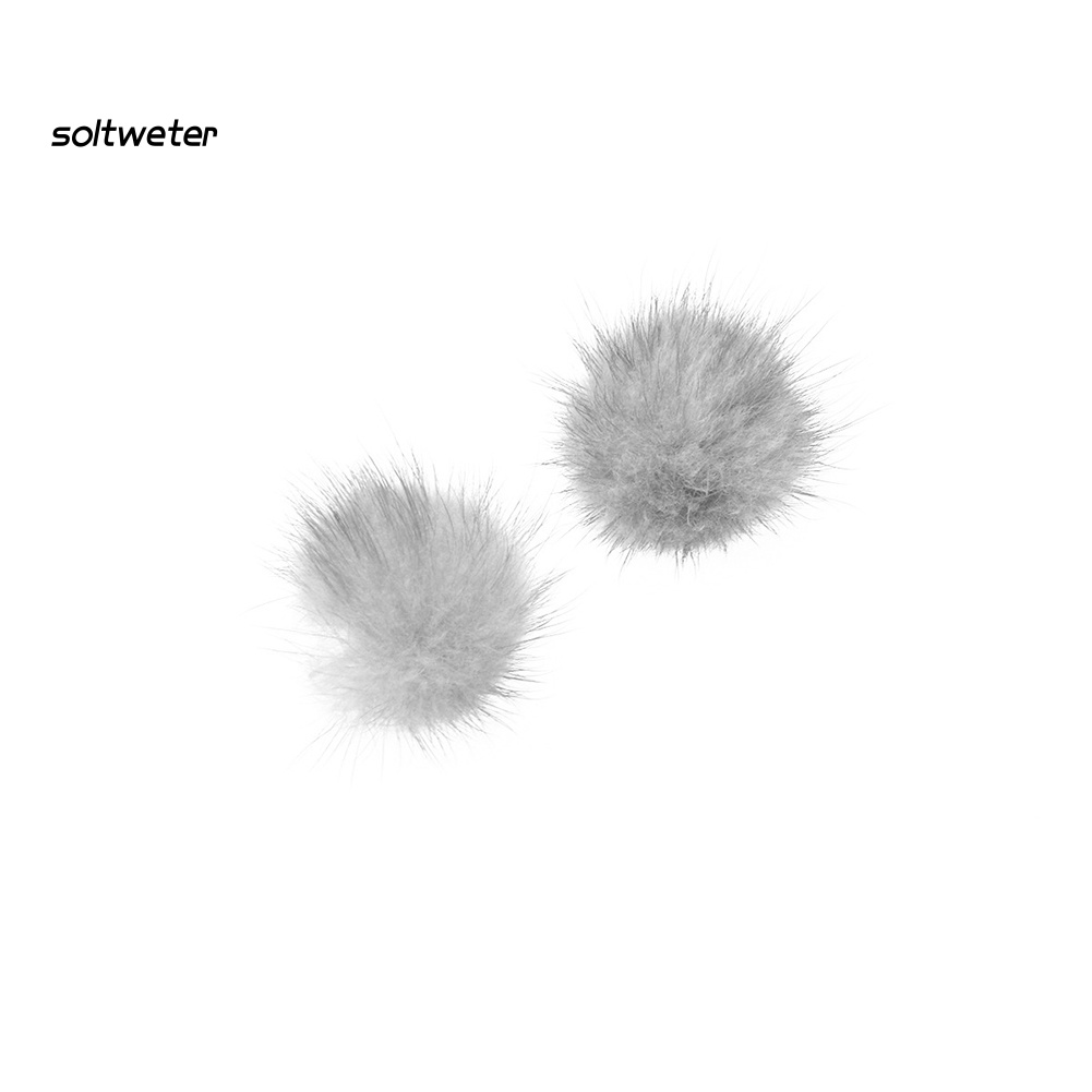 Khuyên Tai Quả Cầu Lông Xù Thời Trang Dành Cho Nữ