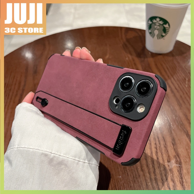 Ốp Điện Thoại Da Cừu Mềm Dáng Vuông Chống Sốc Cho IPhone 11 12 13 14 Pro Max XR X XS 7 8 Plus