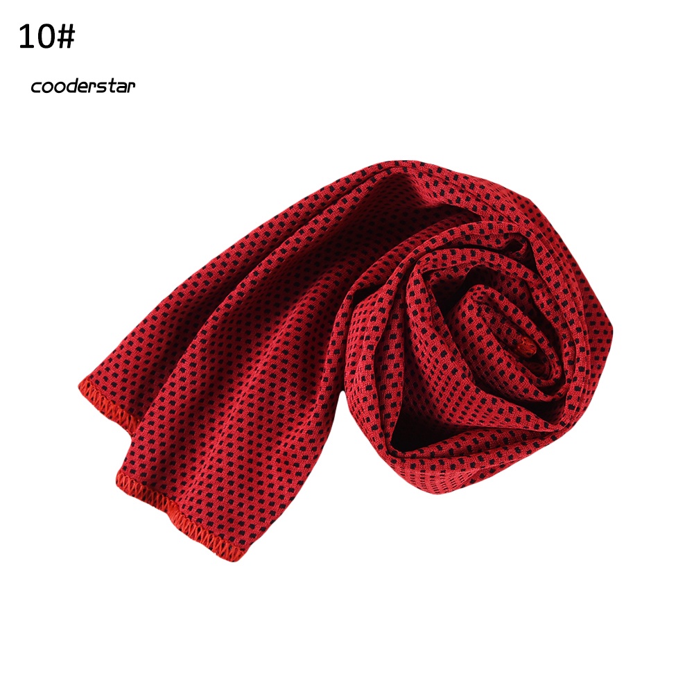 Khăn Lưới Làm Mát Màu Sắc Thời Trang Mùa Hè