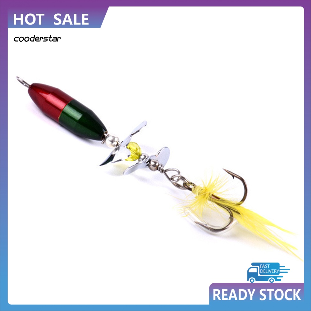 Mồi Câu Cá Giả Bằng Kim Loại Cứng Kèm Móc Tiện Dụng