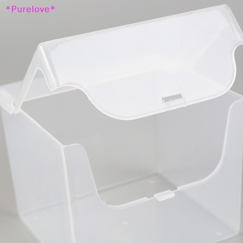 Hộp Đựng Bưu Thiếp Nắp Lật Trong Suốt Để Bàn Cỡ Lớn Tiện Dụng Mới