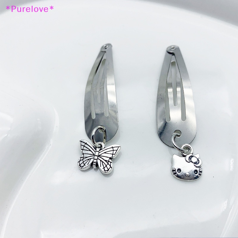 Kẹp Tóc Kim Loại Y2K Thời Trang Vintage Cho Nữ Mới