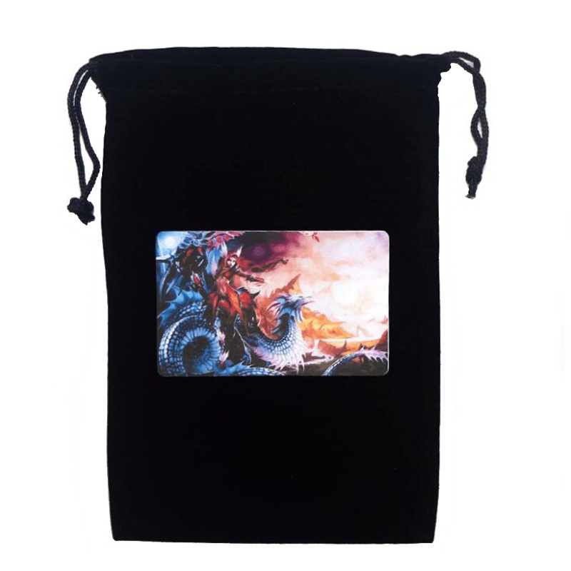 Túi Dây Rút Vải Nỉ Đựng Bài Tarot Tiện Dụng