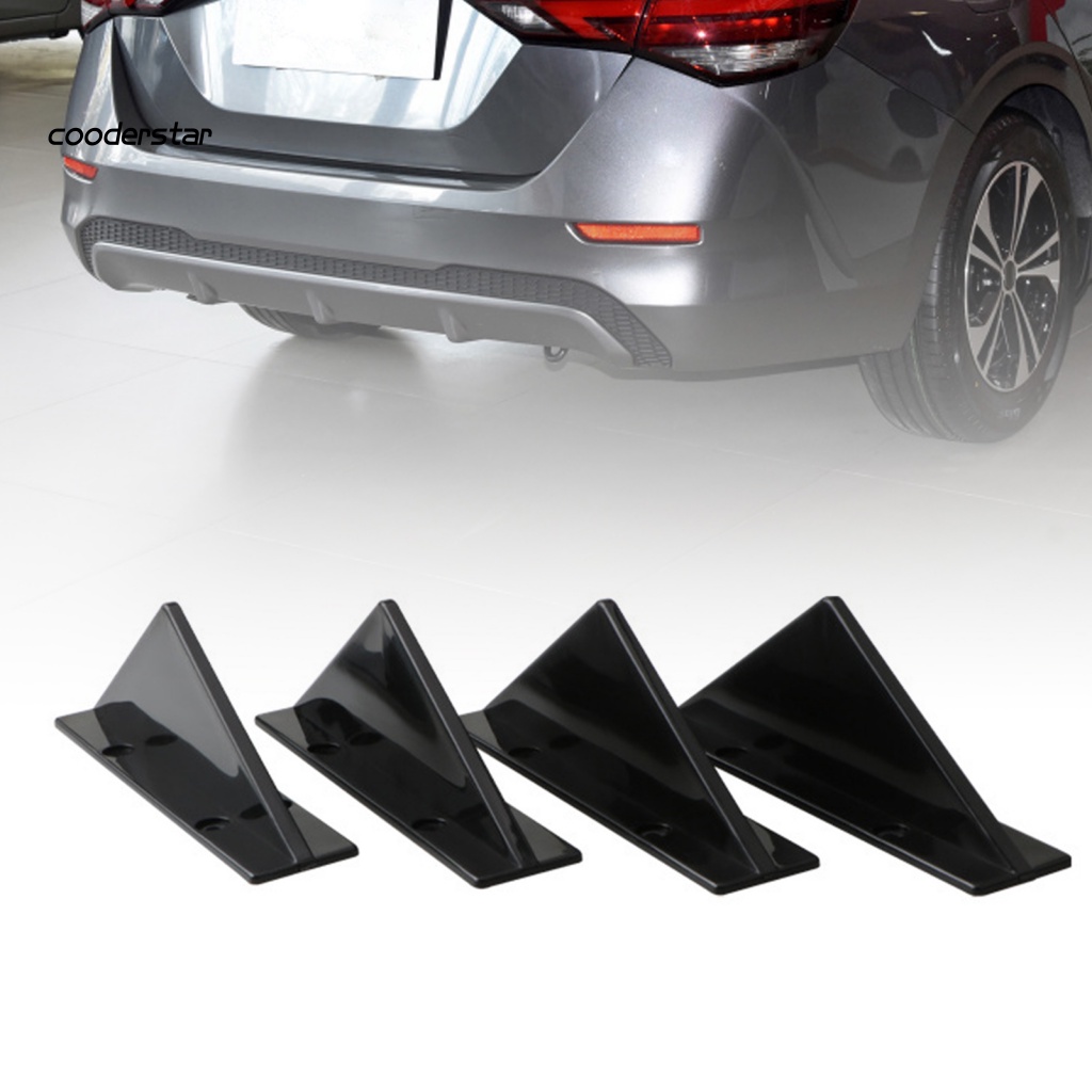 Set 4 Cản Sau Xe Hơi Hình Tam Giác Dễ Lắp Đặt Tiện Dụng