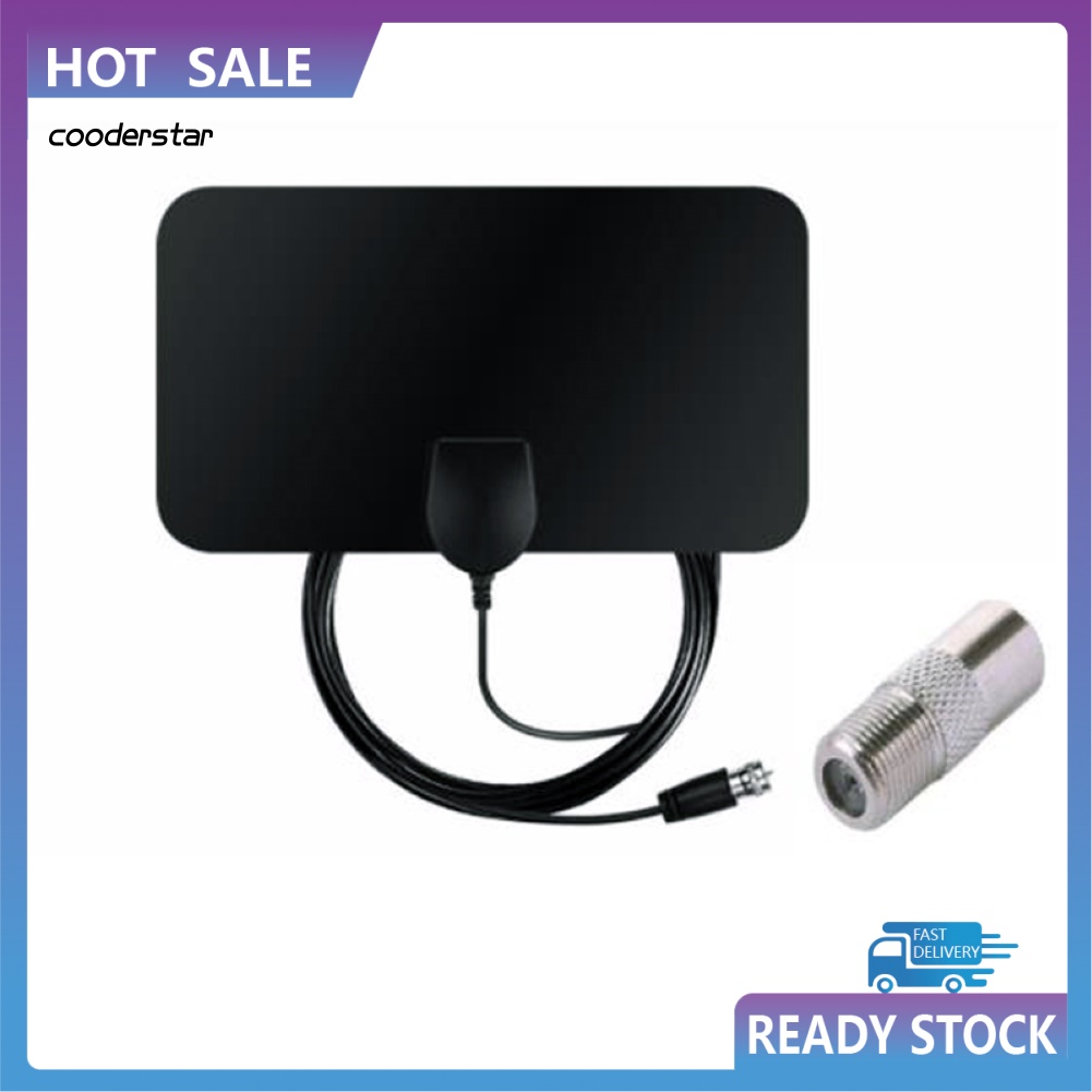 Ăng Ten TV Trong Nhà Độ Phân Giải Cao Phạm Vi 50 Dặm 20dBi DVB-T2 1080P