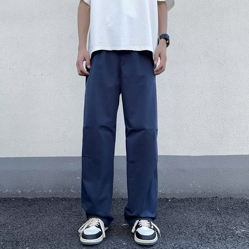 Quần Dài Ống Rộng Phong Cách Đường Phố Mỹ Cá Tính Cho Nam