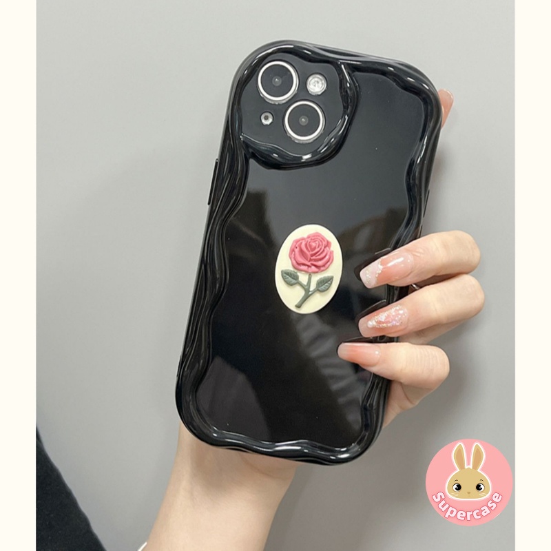 Ôp Điện Thoại Silicon Dẻo Họa Tiết Hoa Hồng Cho samsung galaxy a24 4g a25 5g a31 m14 m54 f54 m34 5g s23 fe a05 a05s a15 Ốp
