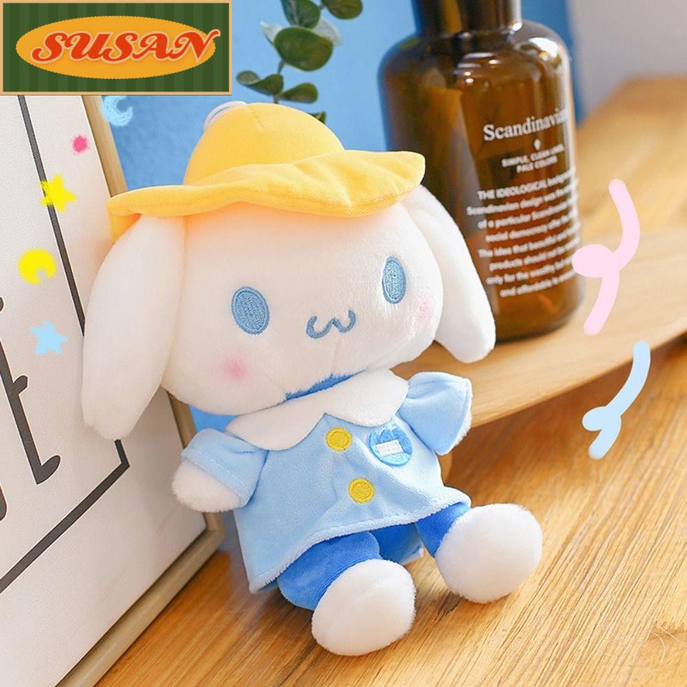 SUSANS Búp Bê Nhồi Bông Hình Cinnamoroll Dễ Thương Phong Cách Lolita