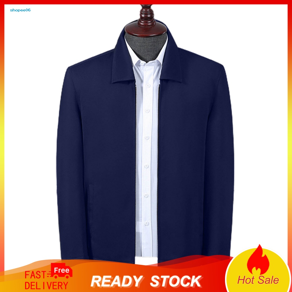 Áo Khoác Nam Cổ Bẻ Màu Sắc Thời Trang