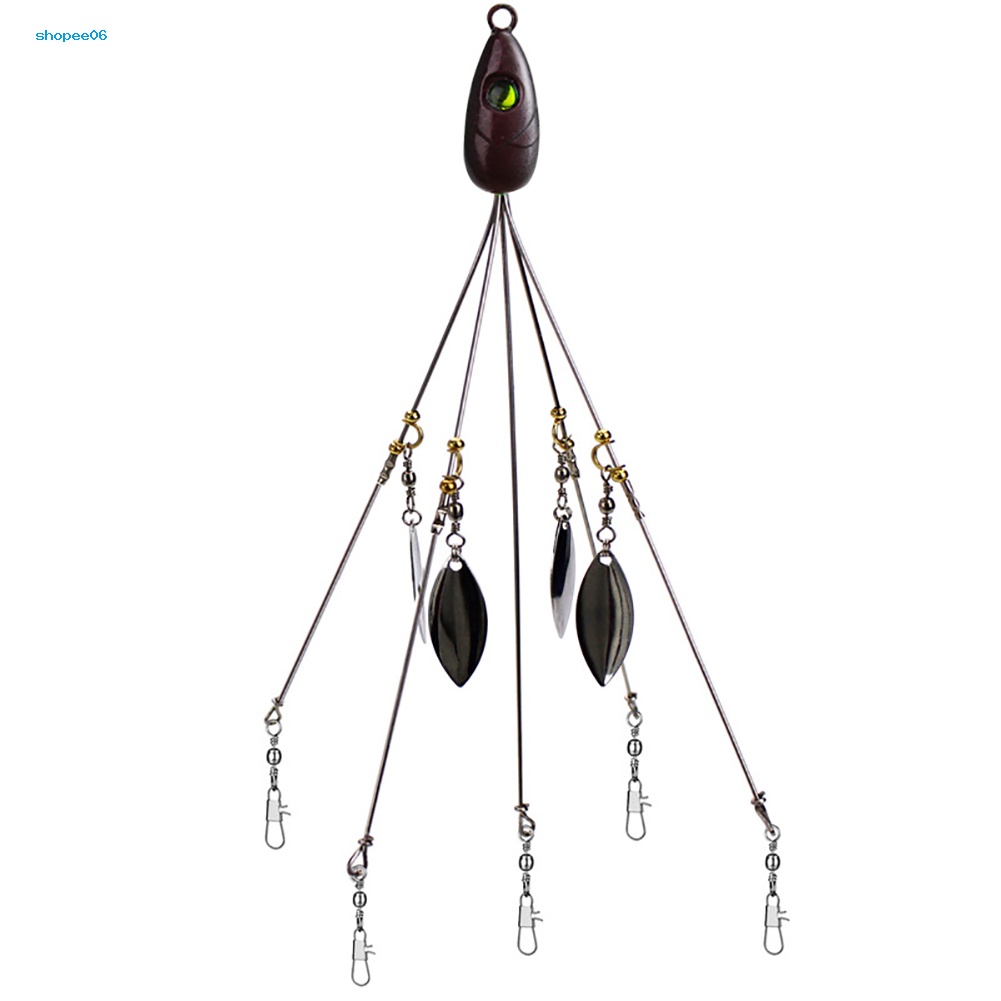 Mồi Giả Nhử Cá 5 Khúc 18g Bằng PEMG Gắn Kèm Dù