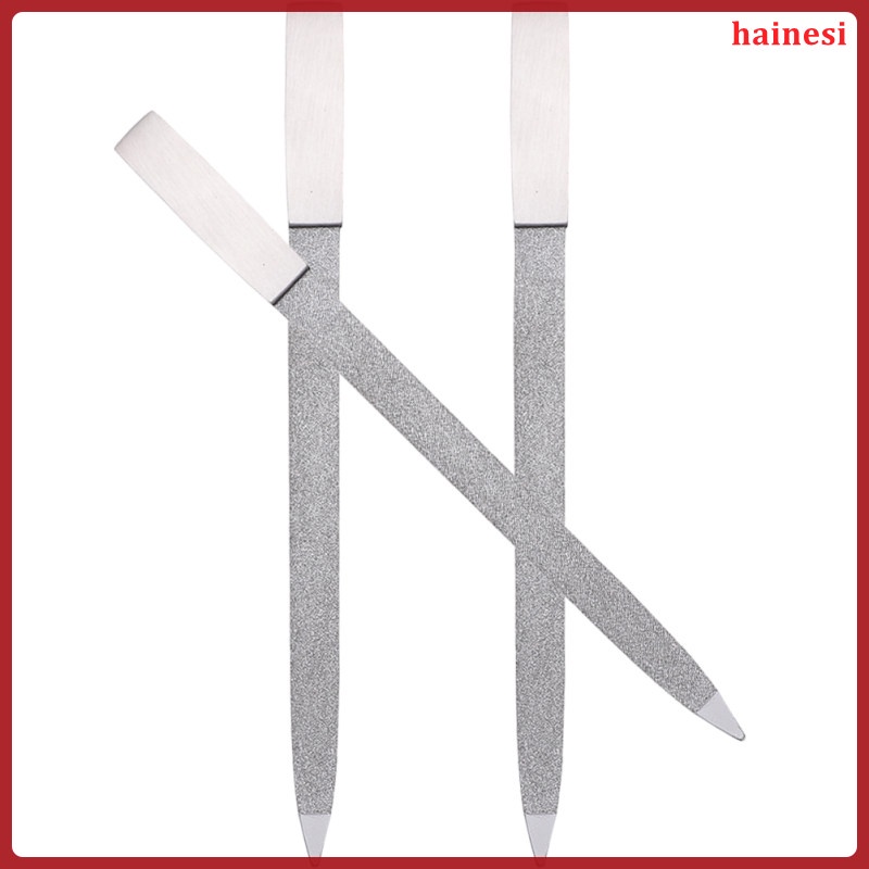 Set 3 Dụng Cụ Dũa Móng Tay Bằng Thép Không Gỉ