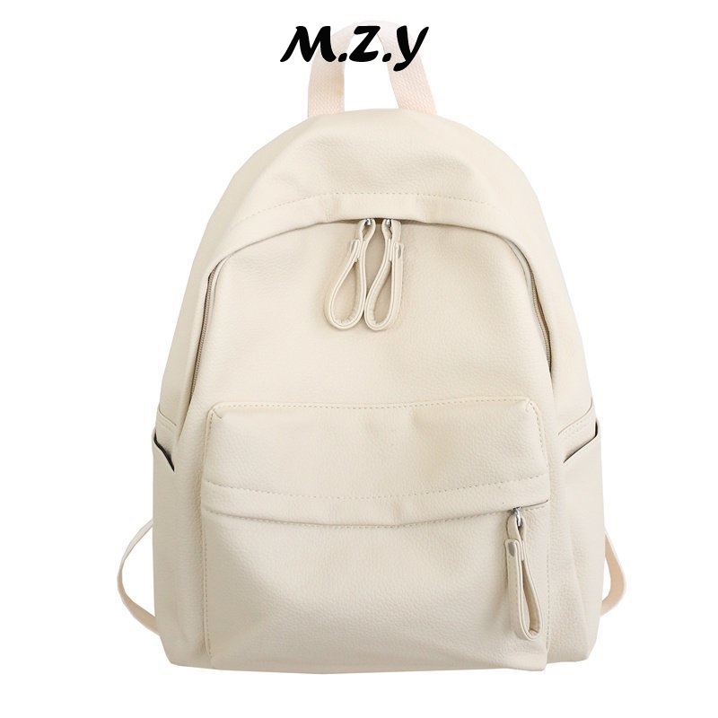 JINRU Balo Da Backpack Unisex Chống Nước 2023 NEW K96T1HK