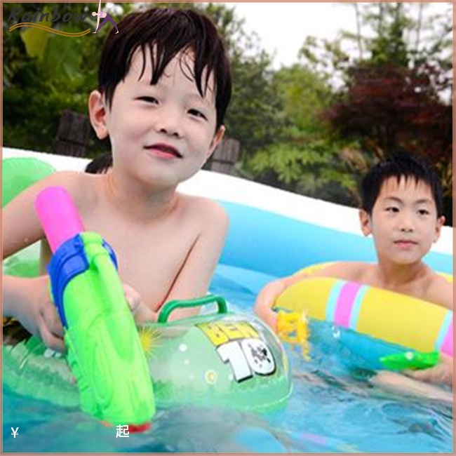 Bể bơi Bơm Hơi Hình Chữ Nhật Dành Cho Trẻ Em Chơi Trong Nhà / Ngoài Trời