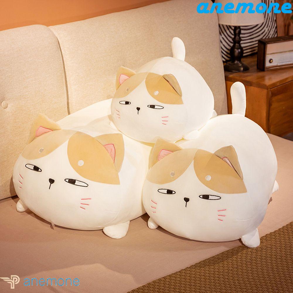 ANEMONE Mèo Nhồi Bông Mềm Mại Xinh Xắn Trang Trí Phòng Ngủ