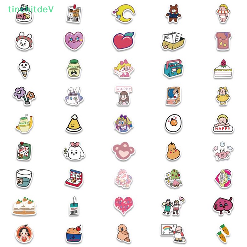 [TinchitdeV] 90 Miếng Dán Tay Phòng Thí Nghiệm Oxy Trái Tim Cô Gái Và Đàn Ông Ins [Mới]