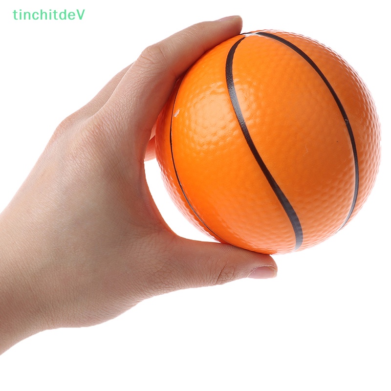 [TinchitdeV] Đồ Chơi Bóng Rổ Bóng Đá Mềm Dẻo Giảm Căng Thẳng Bằng Xốp 10cm [Mới]