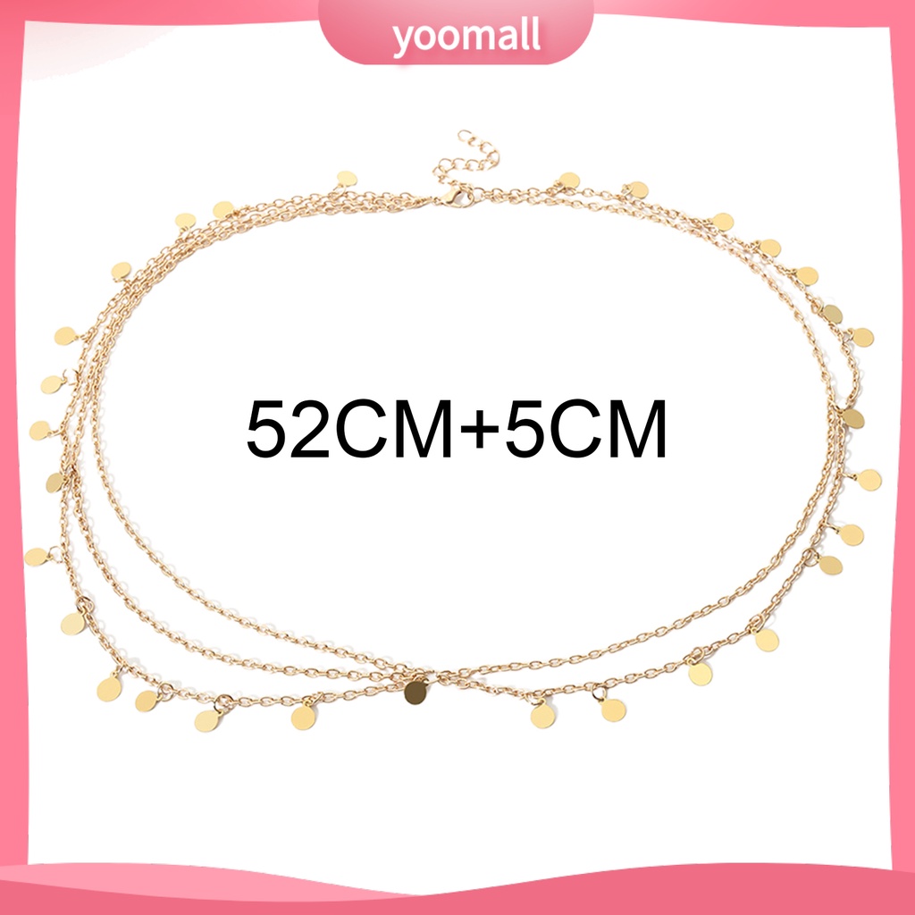 Dây Xích Đội Đầu Bằng Hợp Kim Nhiều Lớp Cho Nữ