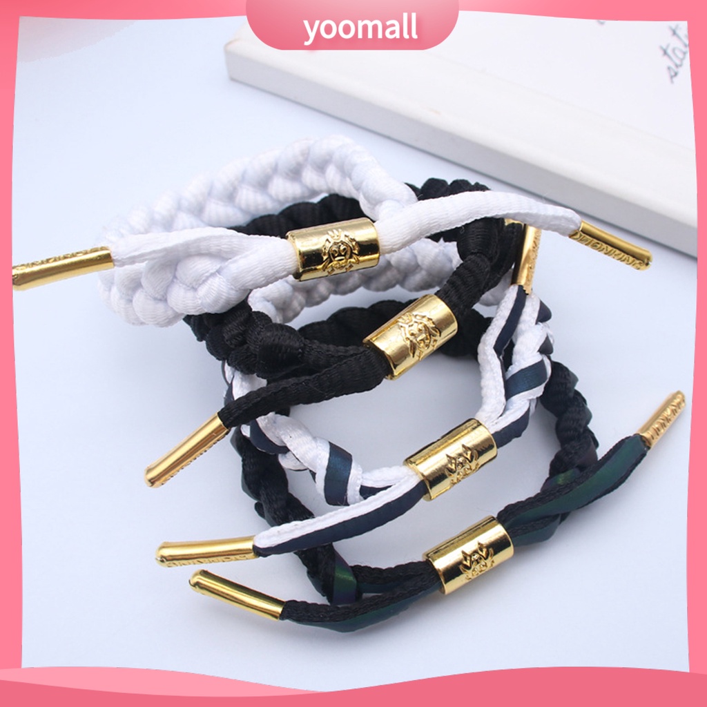 Vòng Tay Dây Bện Phản Quang Điều Chỉnh Được Thời Trang