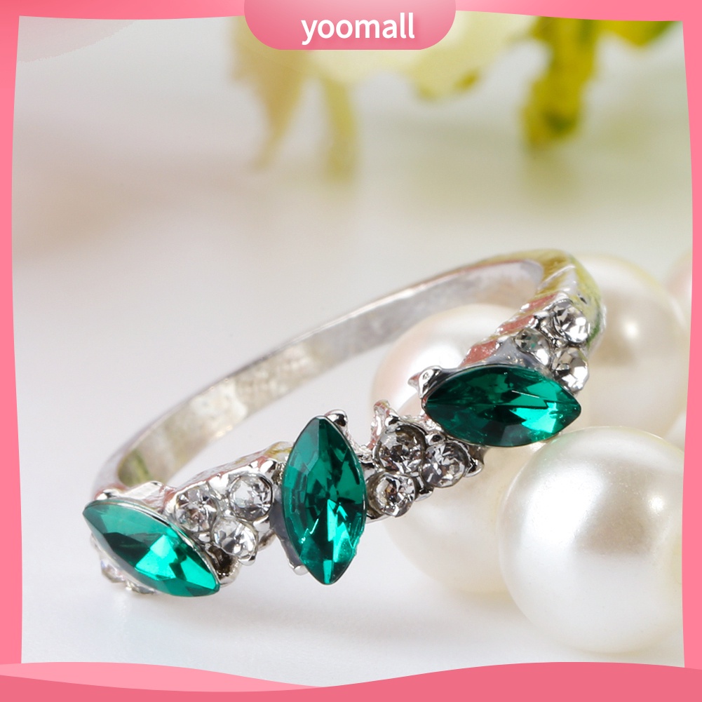 Nhẫn Đính Đá Thời Trang Phong Cách Vintage Dành Cho Nữ