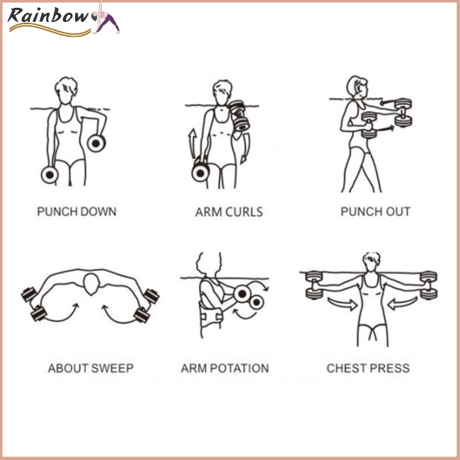 Bộ 2 Tạ Tập Bơi Bằng EVA Tiện Dụng