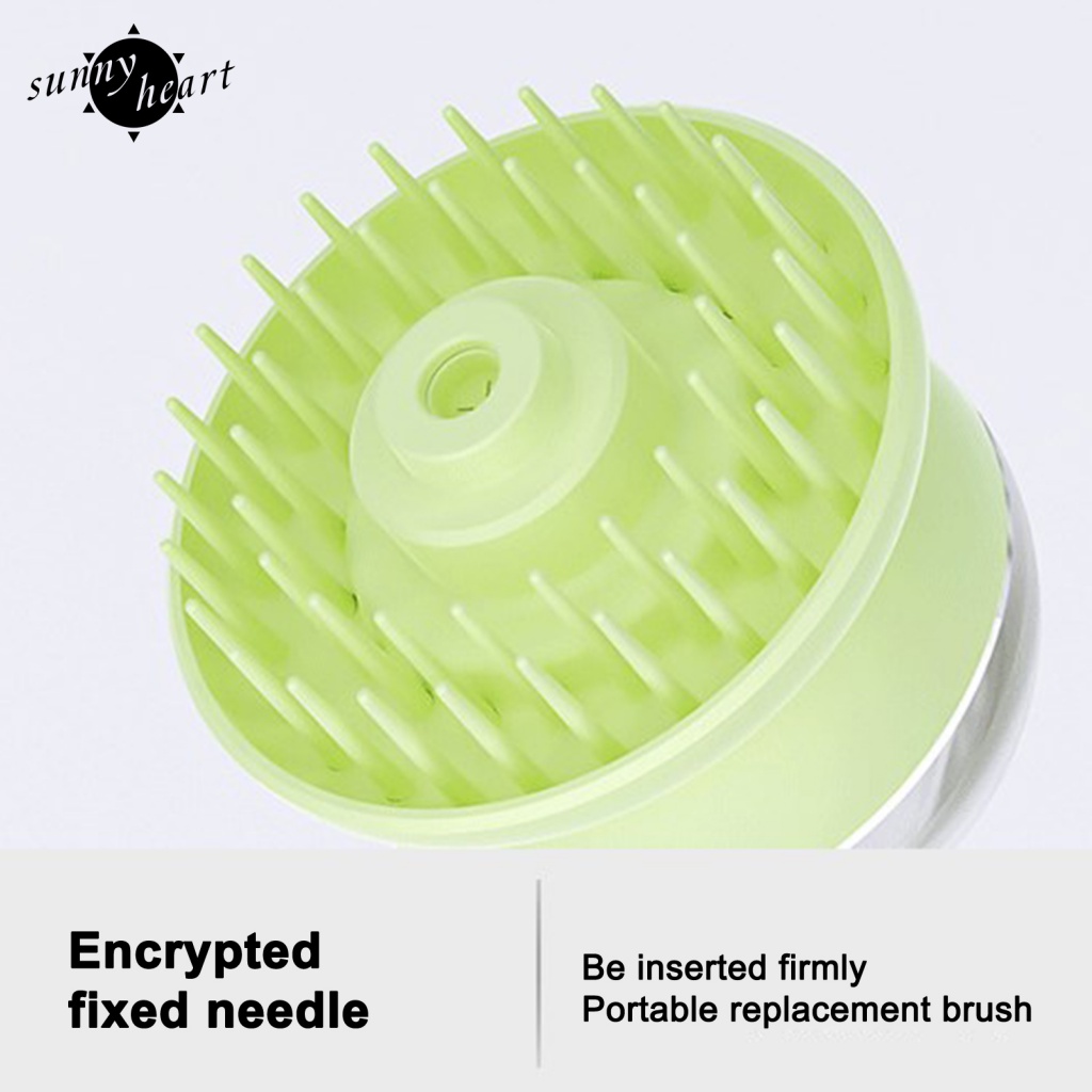 Sunnyheart 1 Bộ Bóng Vệ Sinh Có Thể Tháo Rời Có Thể Thay Thế Đầu Tròn Dễ Sử Dụng Và Thoải Mái