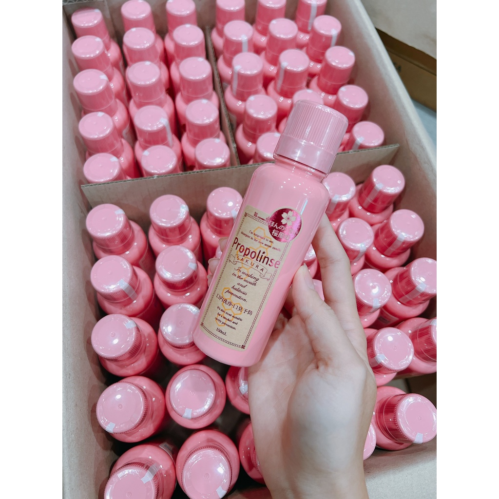 Nước Súc Miệng Triết Xuất Trà Xanh Propolinse Nhật Bản Propolinse - Nước Súc Miệng Trắng Răng Thơm Miệng