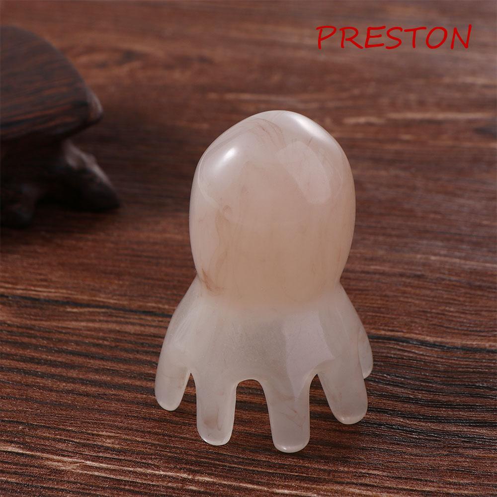 Lược Chải Tóc Mát Xa Da Đầu Hình Bạch Tuộc Bằng Nhựa Resin