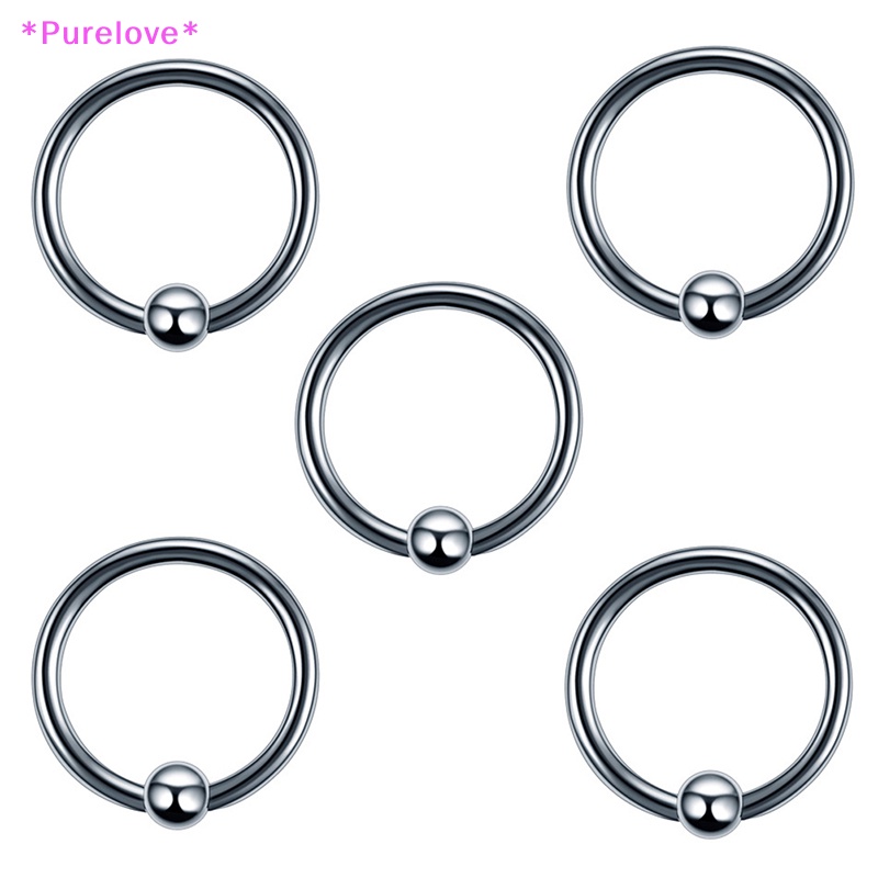 Set 60 Khuyên Đeo Mũi / Chân Mày / Cơ Thể Bằng Thép Không Gỉ Cá Tính Mới