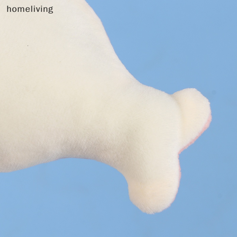 Set 2 Móc Khóa Hình Cá Mập Nhồi Bông Dễ Thương