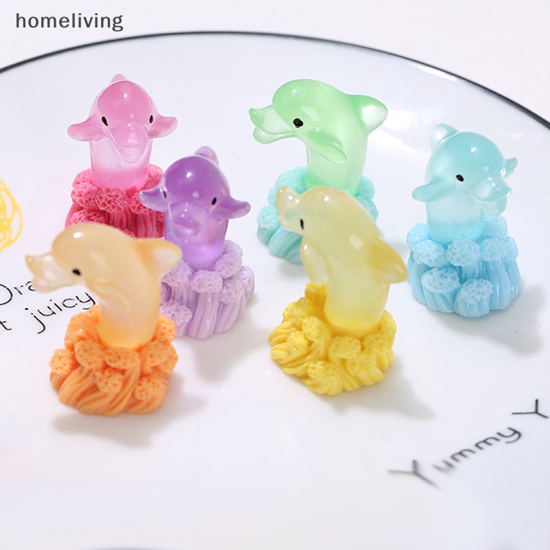 1 Mô Hình Cá Heo Phun Nước Ba Chiều Phát Sáng Trang Trí Nhà Búp Bê VN