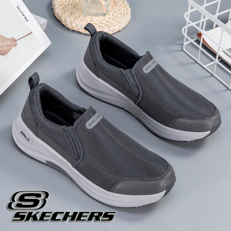 Giày Thể Thao ULTRA GO * Skechers_Giày Co Giãn Tốt Phối Lưới Thoáng Khí Cho Nam