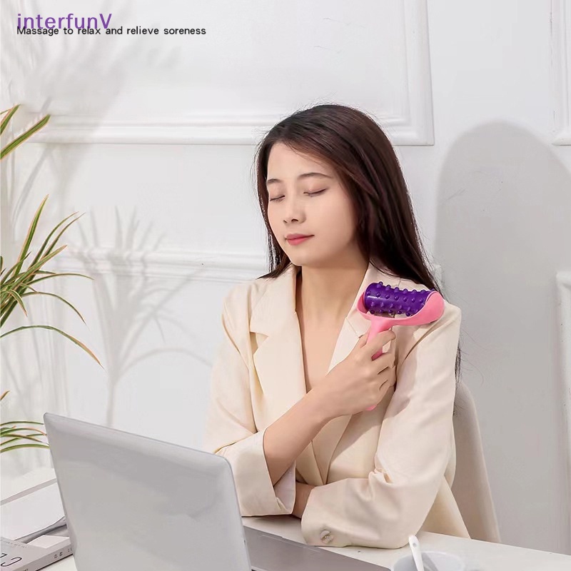 Dụng Cụ Lăn Mát Xa Mini Thư Giãn Cho Cơ Thể