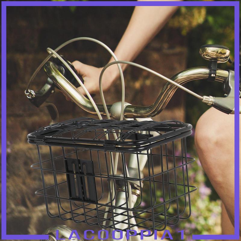 Giỏ Xe Đạp Có Nắp Lưới Chống Thấm Nước Siêu Bền Tiện Dụng Cho Nam Và Nữ