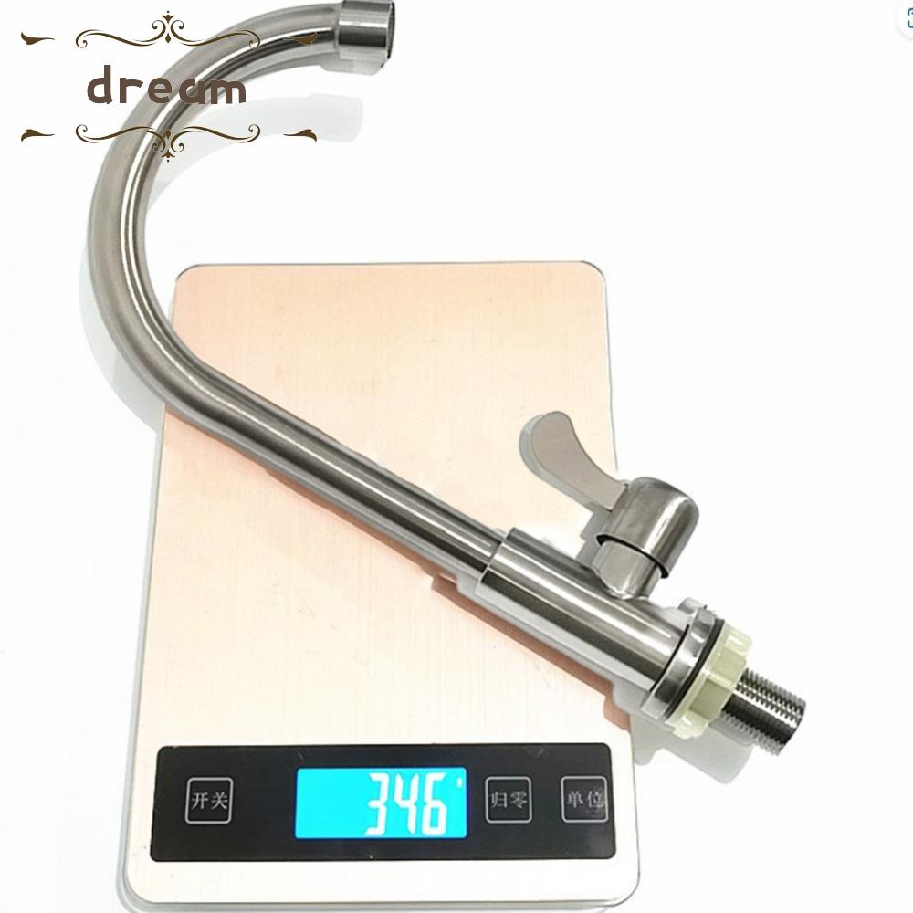 【DREAMLIFE】Kitchen Faucet Bars Bathrooms For Kitchens Plastic Core Silver Toilets.