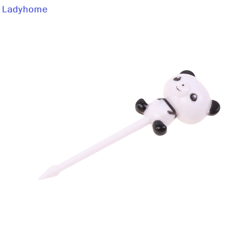 Bộ 5 Nĩa Ăn Trái Cây Bằng Nhựa Hình Hoạt Hình Sáng Tạo