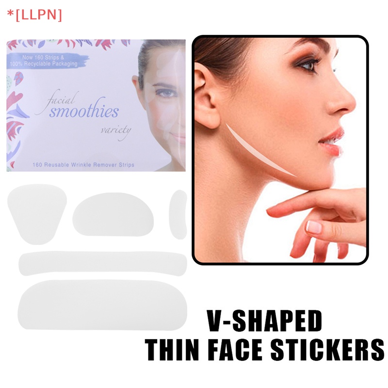 Set 160 Miếng Dán Nâng Cơ Mặt / Mắt Vô Hình Loại Bỏ Nếp Nhăn