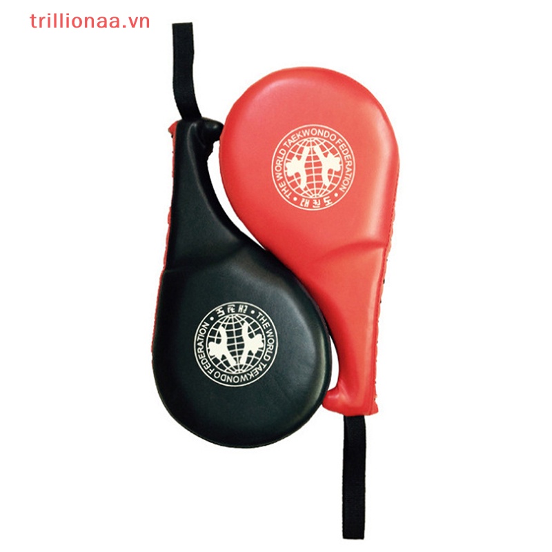 Đệm Mục Tiêu Tập Đá Taekwondo Karate Bằng Da An Toàn Cho Trẻ Em