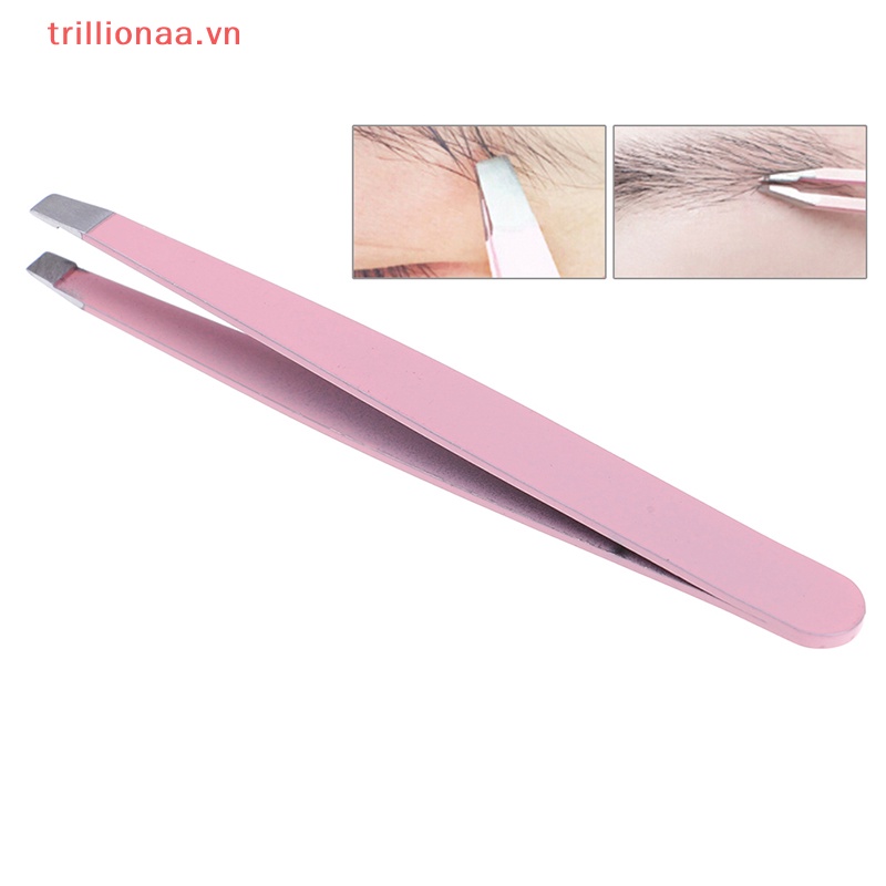 Nhíp Nhổ Lông Mày Chuyên Nghiệp Bằng Thép Không Gỉ Vn