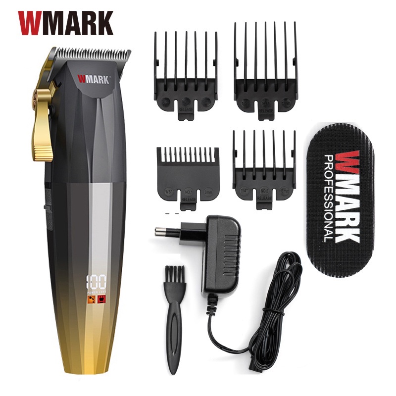 Tông Đơ Hớt Tóc Chuyên Nghiệp Wmark NG-222 7200 RPM Có Màn Hình Kỹ Thuật Số