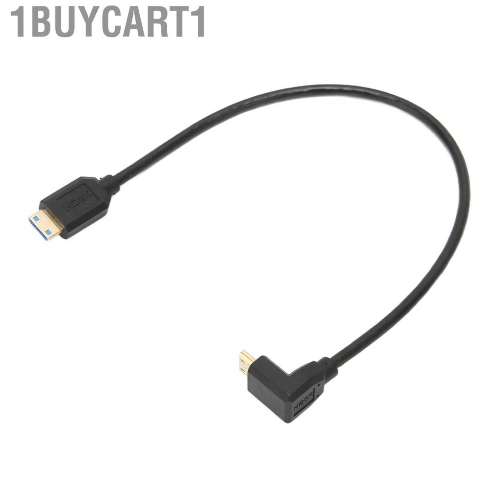 1buycart1 Mini HD Multimedia Interface Extension Cable  High Definition Cord 4K 120Hz for Tablets Cameras