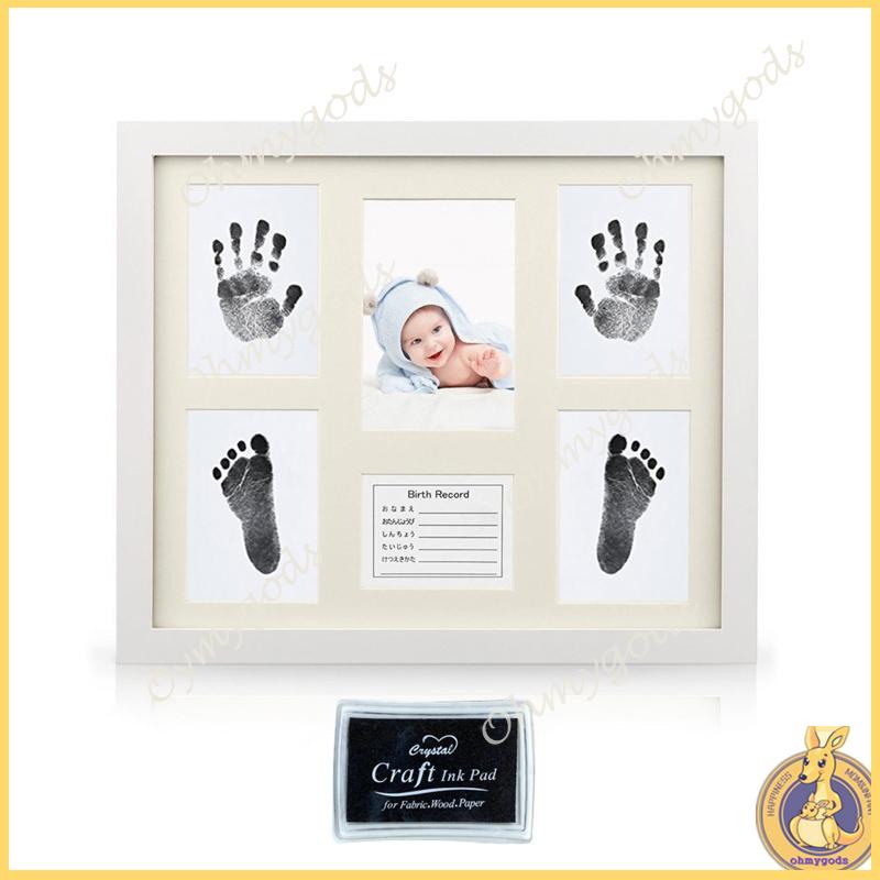 Khung Ảnh In Dấu Chân Tay Giữ Kỉ Niệm Cho Bé Sơ Sinh