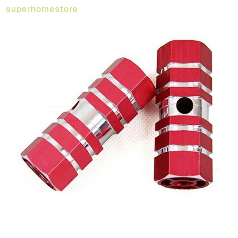 Set 2 Gác Chân Trước / Sau Bằng Nhôm Chống Trượt Cho Xe Đạp