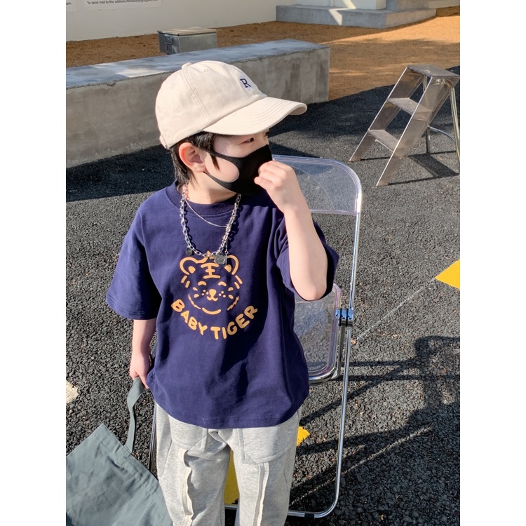 Yidanl Mới Áo Thun Tay Ngắn In Hình Cho Bé Trai