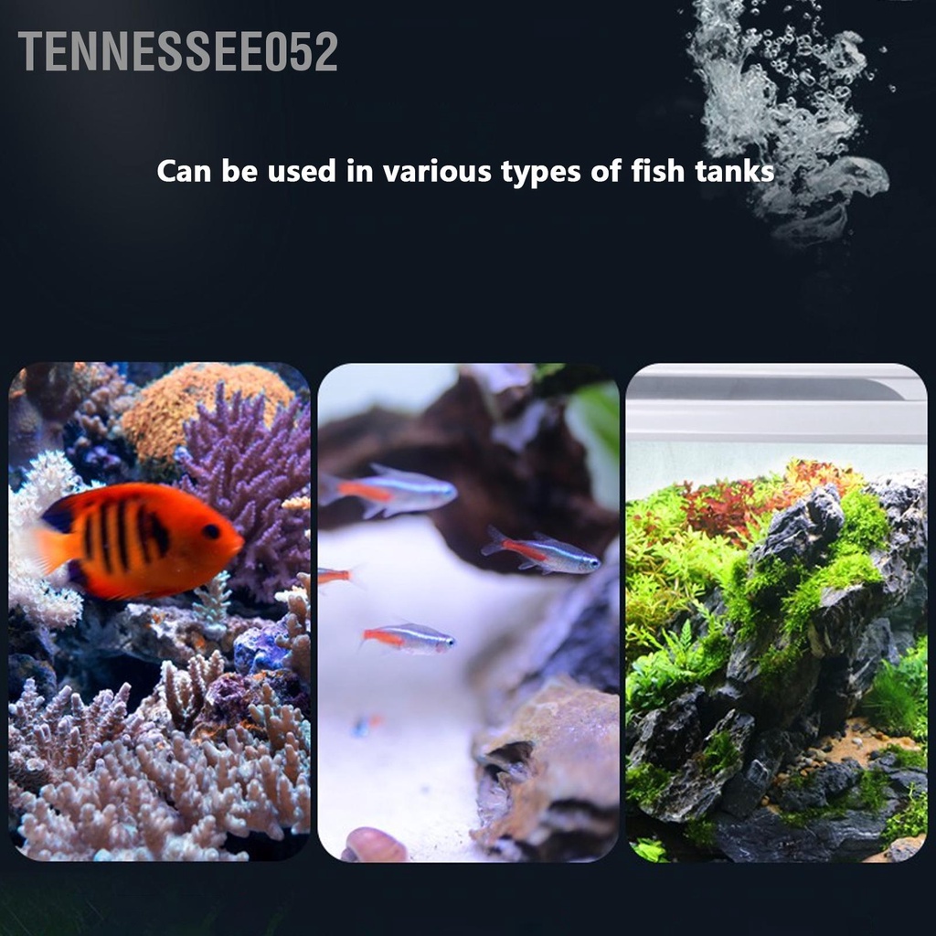 Tennessee052 Bể Cá Chìm Bọt Biển Lọc Oxy Hòa Tan Mini Chất Lỏng Di Chuyển Giường Cho