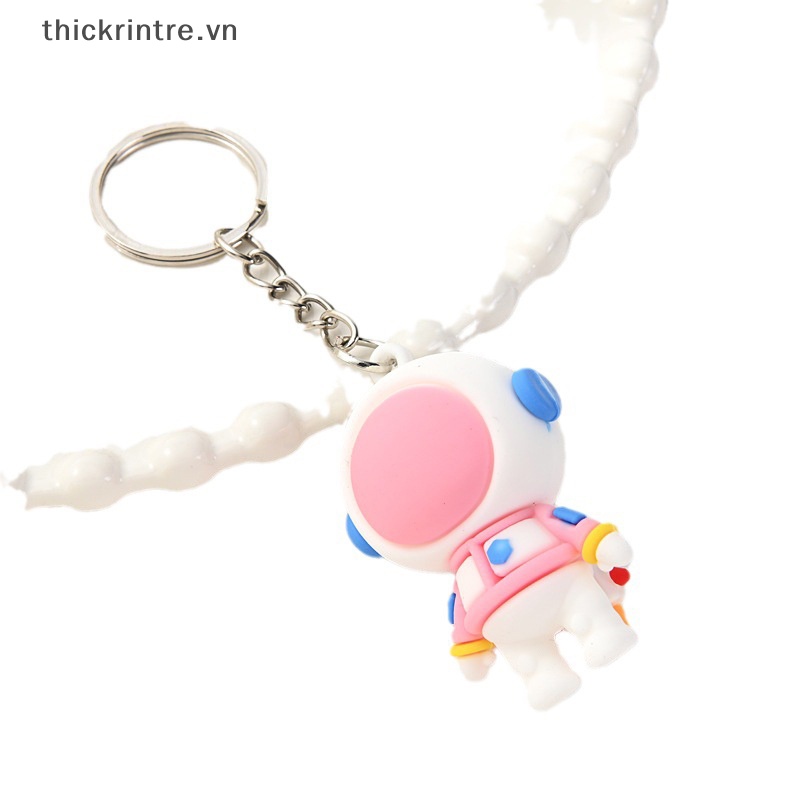 Móc Khóa Hình Phi Hành Gia Hoạt Hình 3D Đáng Yêu