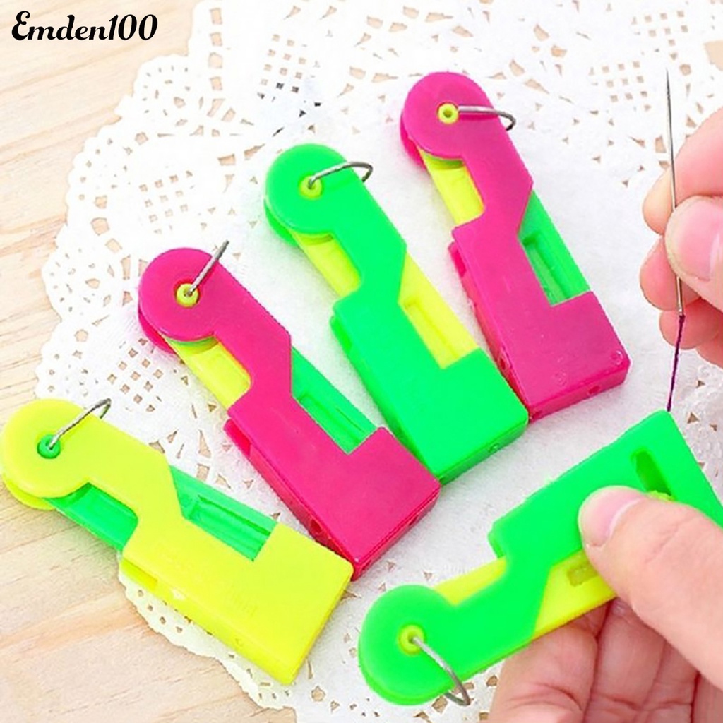 Bộ Dụng Cụ Xỏ Kim Chỉ Tự Động Bằng Nhựa