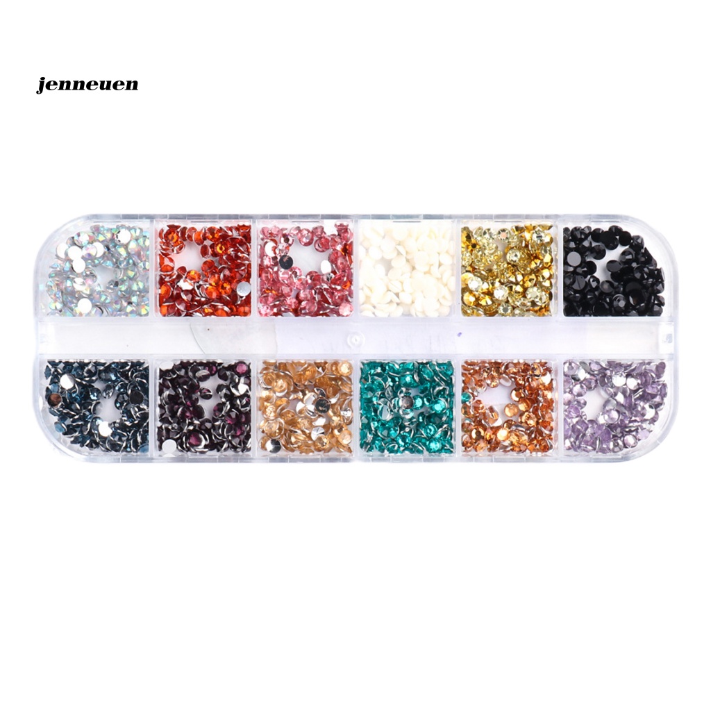 Đá Đính Trang Trí Móng Tay Nghệ Thuật Bằng Nhựa Resin Lưng