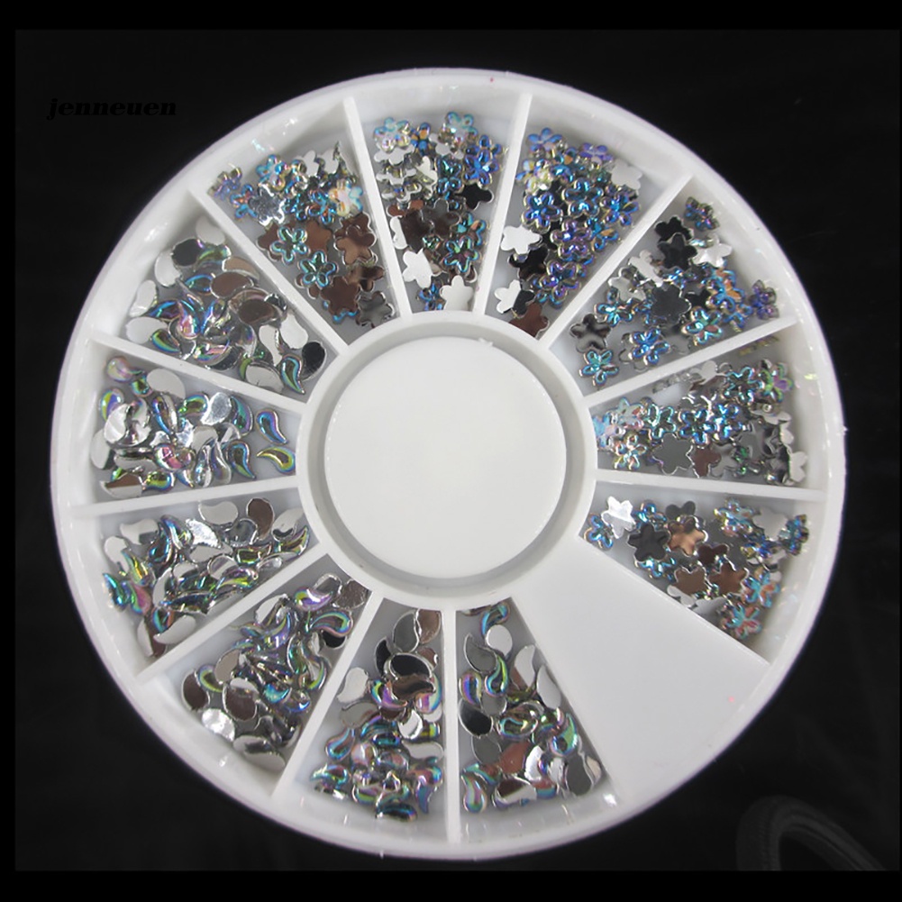 Khay Đá AB Hình Hoa Thời Trang Dùng Trang Trí Móng Tay Nghệ Thuật DIY