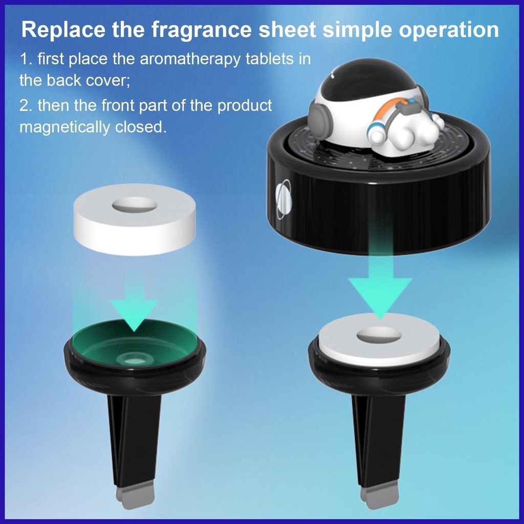 Máy Khuếch Tán Không Khí Xe Hơi Hình Phi Hành Gia Hoạt Hình Đáng Yêu