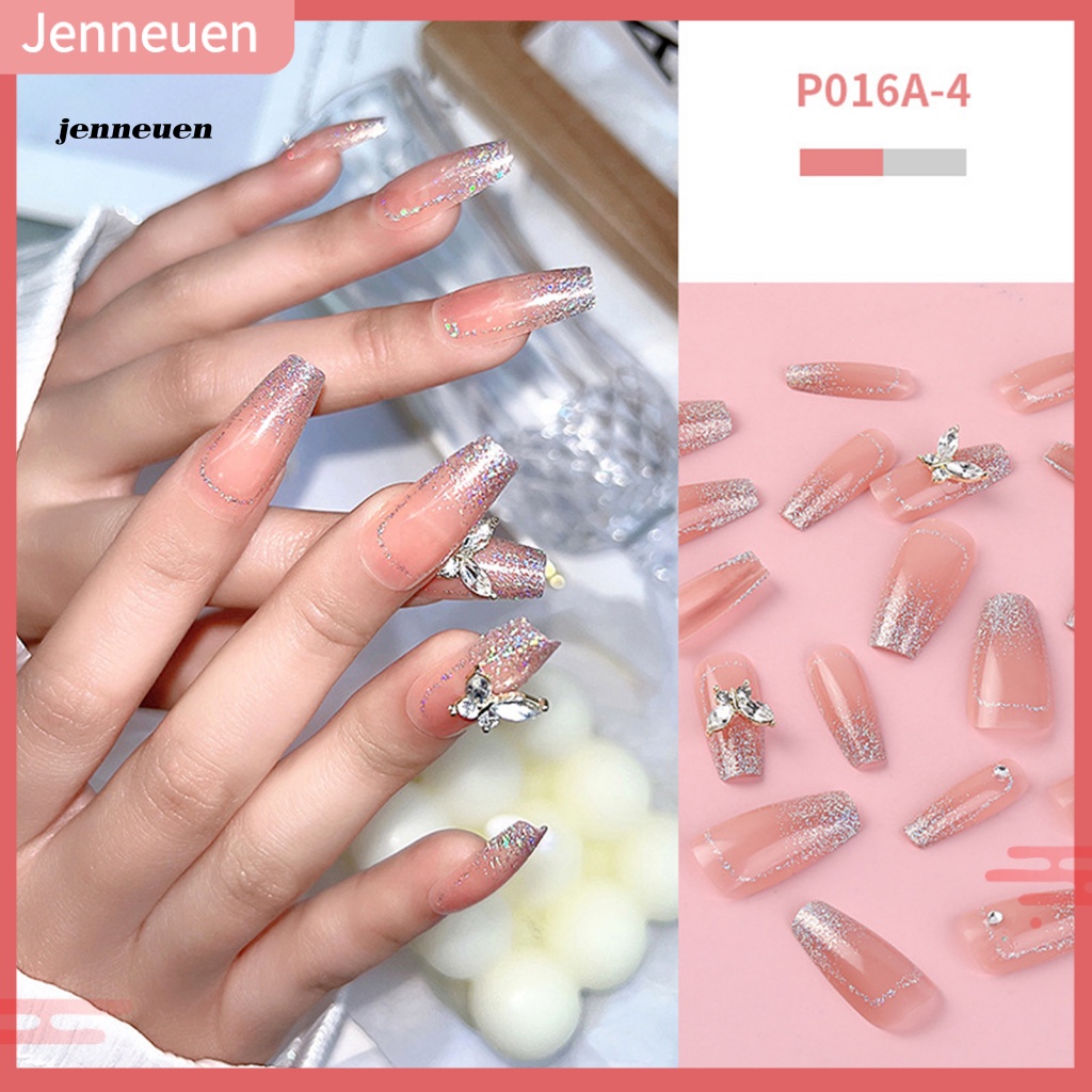 Set 24 Phụ Kiện Đính Trang Trí Móng Tay Hình Nơ Xinh Xắn